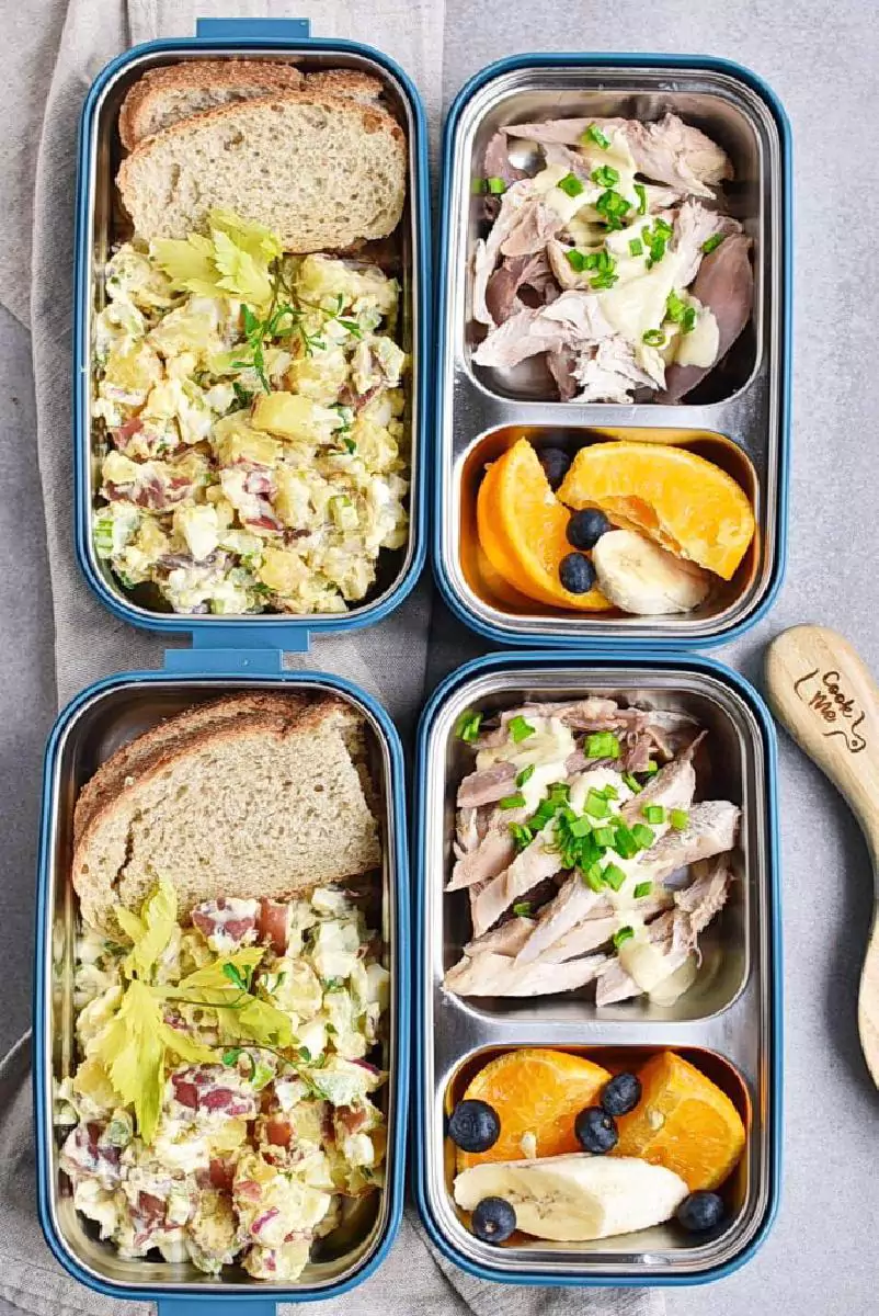 Meal-Prep Mayo-Less Potato Salad Recipe - Cook.me Recipes