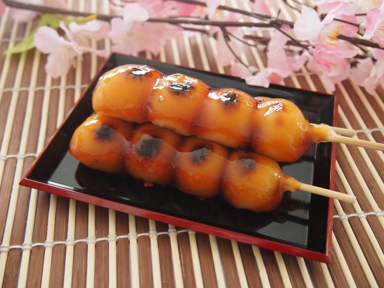 Mitarashi Dango Rice Dumplings Recipe - Japan Centre